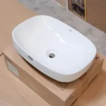 Chậu rửa mặt lavabo INAX AL-642V/ BW1 (AL642V) đặt bàn - Ảnh 5