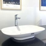 Chậu rửa mặt lavabo INAX AL-S620V/ BW1 (ALS620V) đặt bàn - Ảnh 5