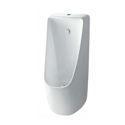 Bồn tiểu nam INAX AU-468IR/ BW1 treo tường, xả cảm ứng pin, đường cấp âm