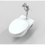 Bồn cầu INAX AC-22PVN/ BW1 (AC22PVN) treo tường nắp êm CF-700VS - Ảnh 3