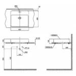 Chậu rửa mặt lavabo TOTO LT950C#XW đặt bàn - Ảnh 5
