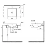 Chậu rửa mặt lavabo TOTO LW1714B#XW đặt bàn - Ảnh 5