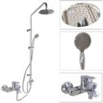 Sen cây INAX BFV-1115S-3C (BFV1115S3C) nóng lạnh, tay sen 3C massage 5 chế độ