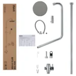 Sen cây INAX BFV-1115S-3C (BFV1115S3C) nóng lạnh, tay sen 3C massage 5 chế độ - Ảnh 2