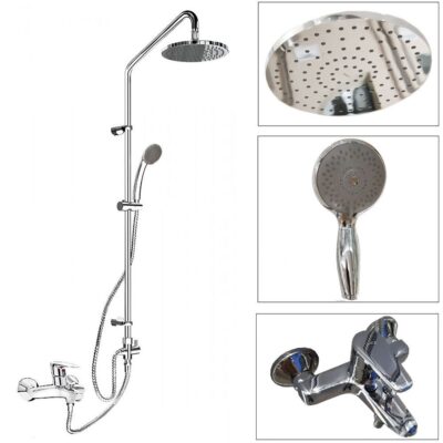 Sen cây INAX BFV-1205S (BFV1205S)  nóng lạnh, tay sen 3C massage 5 chế độ