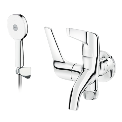 Vòi sen tắm INAX BFV-17-8C (BFV178C) lạnh, tay sen 8C tăng áp