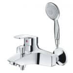 Vòi sen tắm INAX BFV-283S-3C (BFV283S3C) nóng lạnh, tay sen 3C massage 5 chế độ