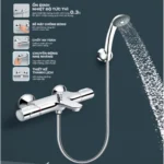 Vòi sen tắm INAX BFV-3413T-4C (BFV3413T4C) nhiệt độ, tay sen 4C - Ảnh 2