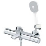 Vòi sen tắm INAX BFV-3413T-7C (BFV3413T7C) nhiệt độ, tay sen 7C tăng áp