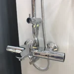 Sen cây INAX BFV-3415T-9C (BFV3415T9C) nhiệt độ, tay sen 9C 5 chế độ - Ảnh 2