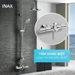 Sen cây INAX BFV-3415T-9C (BFV3415T9C) nhiệt độ, tay sen 9C 5 chế độ - Ảnh 5