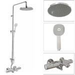 Sen cây INAX BFV-3415T-7C (BFV-3415T7C) nhiệt độ, tay sen 7C tăng áp