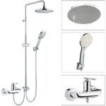 Sen Cây INAX BFV-41S (BFV41S) nóng lạnh, tay sen dáng tròn