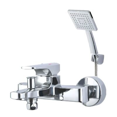 Vòi sen tắm INAX BFV-5003S (BFV5003S) nóng lạnh, tay sen vuông 1 chế độ