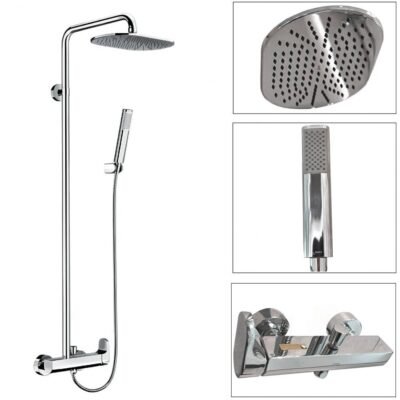 Sen Cây INAX BFV-60S (BFV60S) nóng lạnh, tay sen dáng trụ 1 chế độ