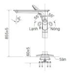 Sen cây bồn tắm INAX BFV-656S - Ảnh 2