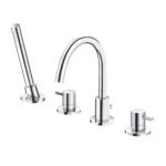 Vòi xả bồn tắm INAX BFV-7000B (4 lỗ)