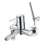 Vòi sen tắm INAX BFV-8000S (BFV8000S) nóng lạnh, tay sen dáng trụ, 1 chế độ