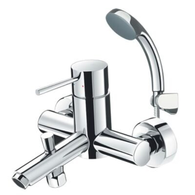 Vòi sen tắm INAX BFV-8000S-5C (BFV8000S5C) nóng lạnh, tay sen 5C, 1 chế độ