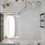 Gạch 60x120 BL126M28 Porcelain bóng - Ảnh 5