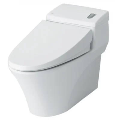 Bồn cầu INAX AC-1008VRN/ BW1 (AC1008VRN) 1 khối nắp êm CF-1008VS