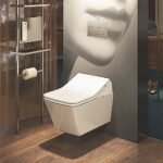 Bồn cầu TOTO CW522EA#NW1 treo tường (giấu dây), nắp điện tử TCF797C2Z - Ảnh 3