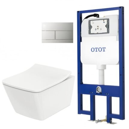 Bồn cầu TOTO CW522EA#NW1 treo tường , nắp êm TC512A