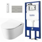 Bồn cầu TOTO CW542ME5UNW1/ TC513A/ WH172A/ MB175M#SS treo tường (giấu dây), nắp êm TC513A