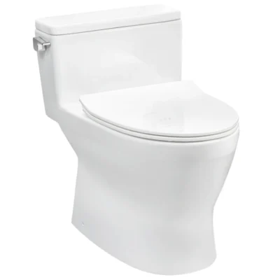 Bàn cầu TOTO MS188VKT8#XW/ T53P100VR 1 khối nắp êm TC600VS