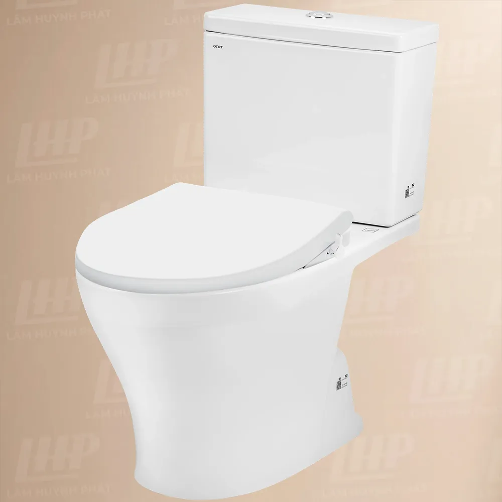 Bàn cầu TOTO CS326DE4#XW Bồn cầu TOTO CS326DE4#XW 2 khối nắp rửa cơ TCW1211A - Ảnh 1