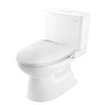 Bồn cầu INAX AC-514A+CW-S15VN/ BW1 (AC514A) 2 khối nắp rửa cơ S15VN