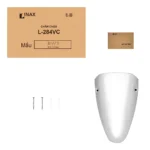 Chân treo lavavo INAX L-284VC/ BW1 (L284VC) treo tường - Ảnh 2