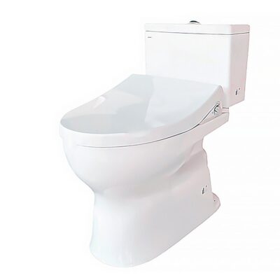 Bồn cầu TOTO CS302DE4#W 2 khối nắp rửa cơ TCW1211A