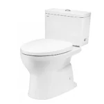 Bồn cầu TOTO CS302DT3#W 2 khối, nắp êm TC385VS
