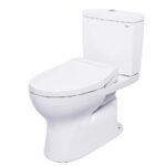 Bồn cầu TOTO CS320PDRE2#W (Thoát ngang) 2 khối, nắp rửa cơ TCW07S
