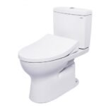 Bồn cầu TOTO CS320PDRE4#W (Thoát ngang) 2 khối, nắp rửa cơ TCW1211A