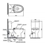 Bồn cầu TOTO CS325DRT10#W 2 khối, nắp êm TC395VS - Ảnh 4