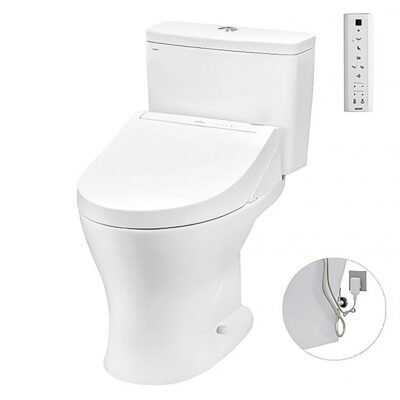 Bồn cầu TOTO CS735DW14#XW 2 khối nắp điện tử TCF24410AAA