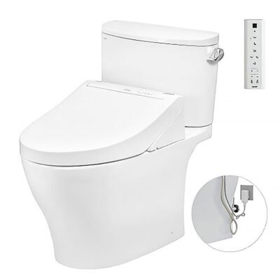 Bồn cầu TOTO CS767CRW15#XW (Giấu dây) nắp điện tử TCF24460AAA