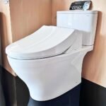 Bồn cầu TOTO CS767CRW17#XW 2 khối (Giấu dây), nắp điện tử TCF23460AAA - Ảnh 3