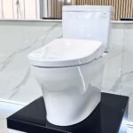 Bồn cầu TOTO CS769CDRW23#XW 2 khối (Giấu dây), nắp điện tử TCF47360GAA - Ảnh 4