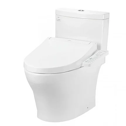 Bồn cầu TOTO CS769CDRW17#XW 2 khối (Giấu dây), nắp điện tử TCF23460AAA