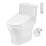 Bồn cầu TOTO CS769DRW14#XW 2 khối nắp điện tử TCF24410AAA