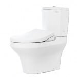Bồn cầu TOTO CS945PDE4#XW (Thoát ngang) 2 khối, nắp rửa cơ TCW1211A
