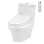 Bồn cầu TOTO CS948CDW15#XW 2 khối (Giấu dây) nắp điện tử TCF24460AAA