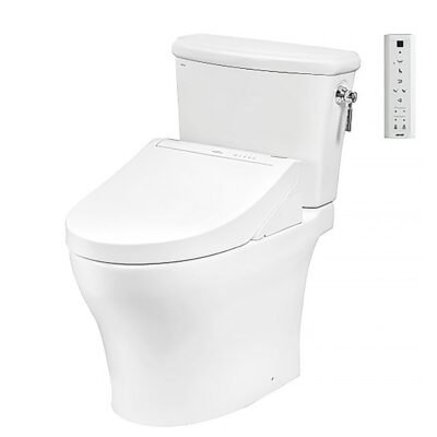 Bồn cầu TOTO CS986CGW15#XW 2 khối (Giấu dây) nắp điện tử TCF24460AAA