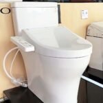 Bồn cầu TOTO CS986CGW17#XW 2 khối (Giấu dây) nắp điện tử TCF23460AAA - Ảnh 2