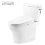 Bồn cầu TOTO CS986CGW23#XW 2 khối (Giấu dây), nắp điện tử TCF47360GAA