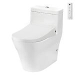 Bồn cầu TOTO CW166RB#XW 1 khối, nắp điện tử TCF34320GAA dòng S5