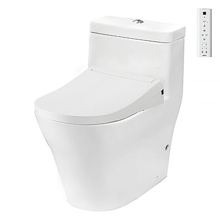 Bồn cầu TOTO CW166RB#XW 1 khối, nắp điện tử TCF34320GAA dòng S5